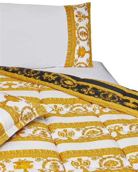 versace barocco & robe king comforter|Versace barocco shoes.